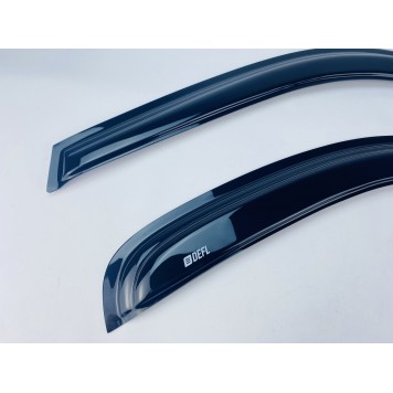 Дефлекторы окон Peugeot Boxer 2006+ накладные (DEFL) Q2